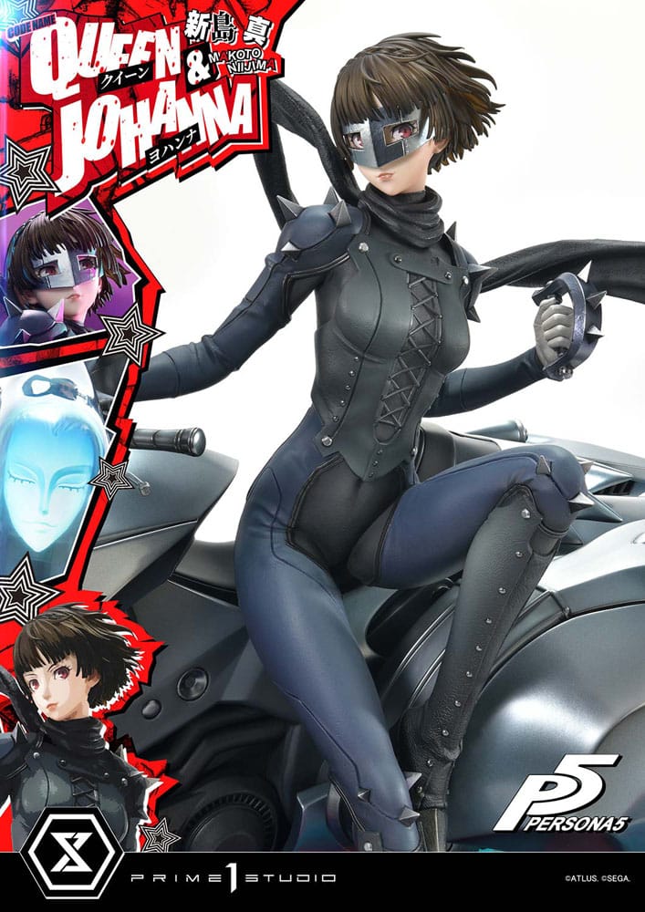 Persona 5 Makoto Niijima "Queen" & Johanna 42 cm 1/4 Premium Masterline Series Statue Bonus Version