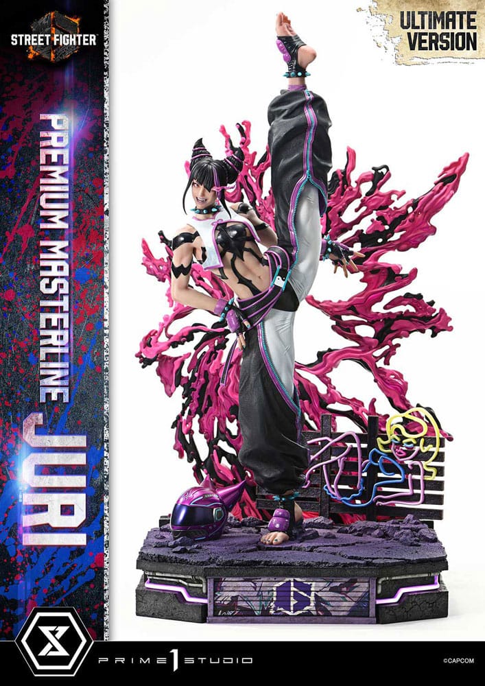 Street Fighter 6 Juri Ultimate Bonus Version 58 cm 1/4 Premium Masterline Series Statue