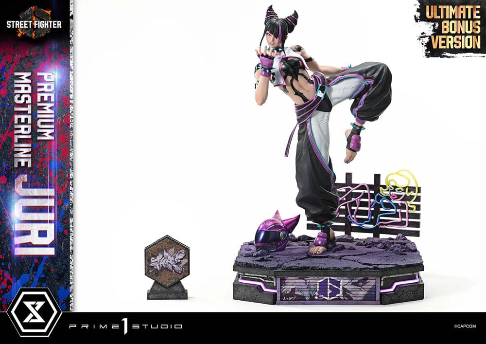 Street Fighter 6 Juri Ultimate Bonus Version 58 cm 1/4 Premium Masterline Series Statue