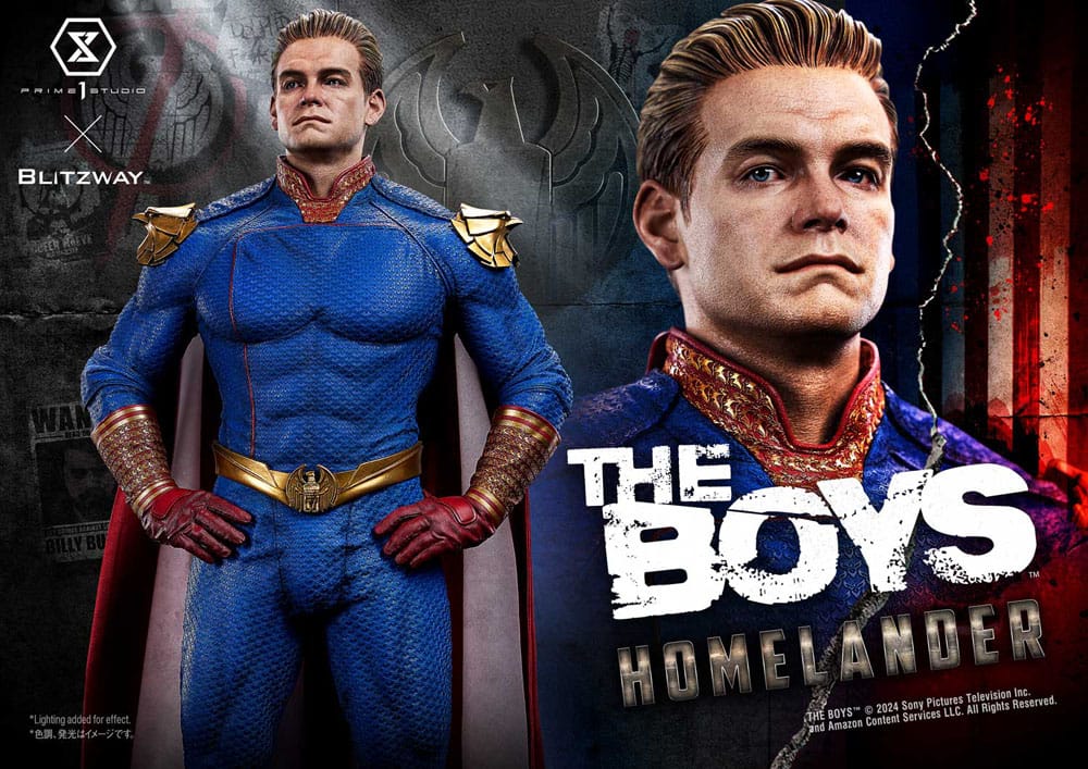 The Boys Homelander 57 cm 1/4 Premium Masterline Series Deluxe Version Statue