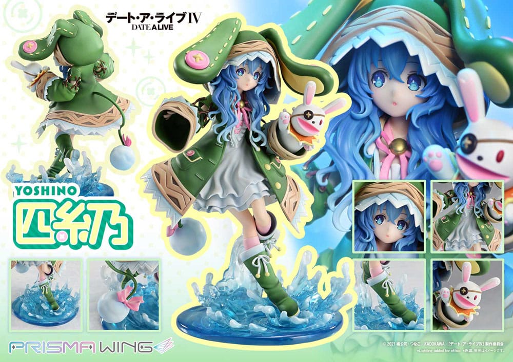 Date A Live Prisma Wing Yoshino 20 cm 1/7 PVC Statue