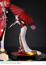 Original Illustration by Fuzichoco Prisma Wing Scarlet Umbrella And Peony 28 cm 1/7 PVC Statue