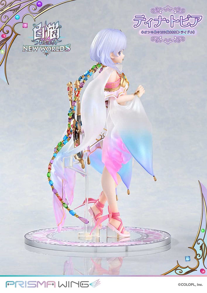 White Cat Project Prisma Wing Tina Topia (The 10 Billion Tridollars of Neon Island) 22 cm 1/7 PVC Statue