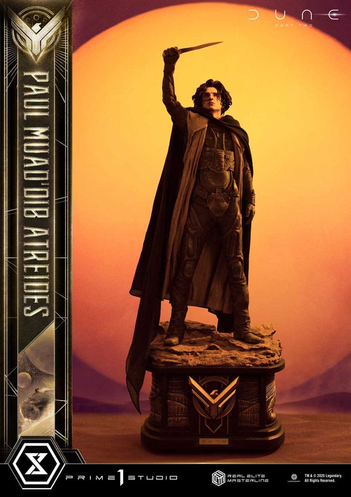 Dune Part Two Real Elite Paul Atreides 90 cm 1/3 Masterline Series Statue