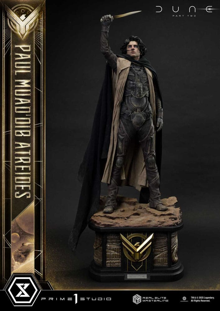 Dune Part Two Real Elite Paul Atreides 90 cm 1/3 Masterline Series Statue