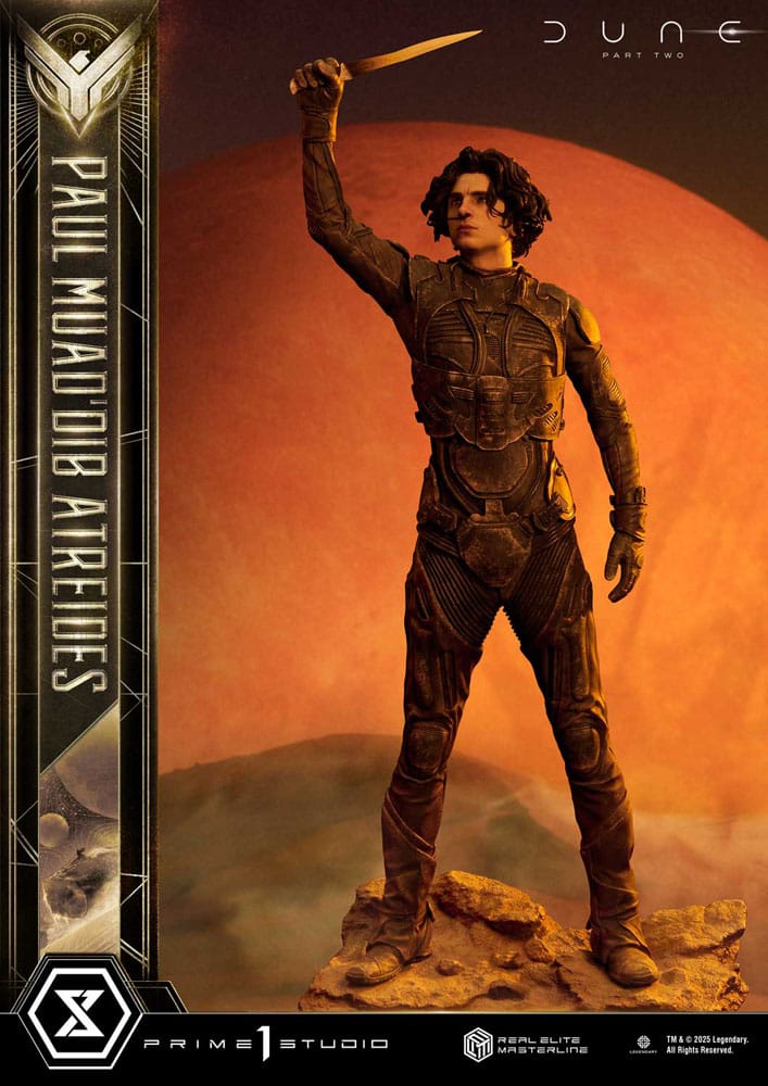 Dune Part Two Real Elite Paul Atreides Ultimate Bonus Version 90 cm 1/3 Masterline Series Statue