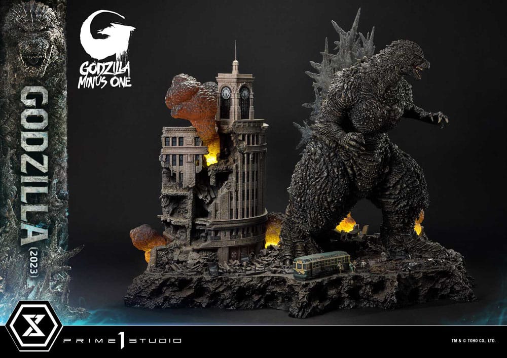 Godzilla Minus One Masterline Series Godzilla 2023 70 cm Bonus Version Diorama