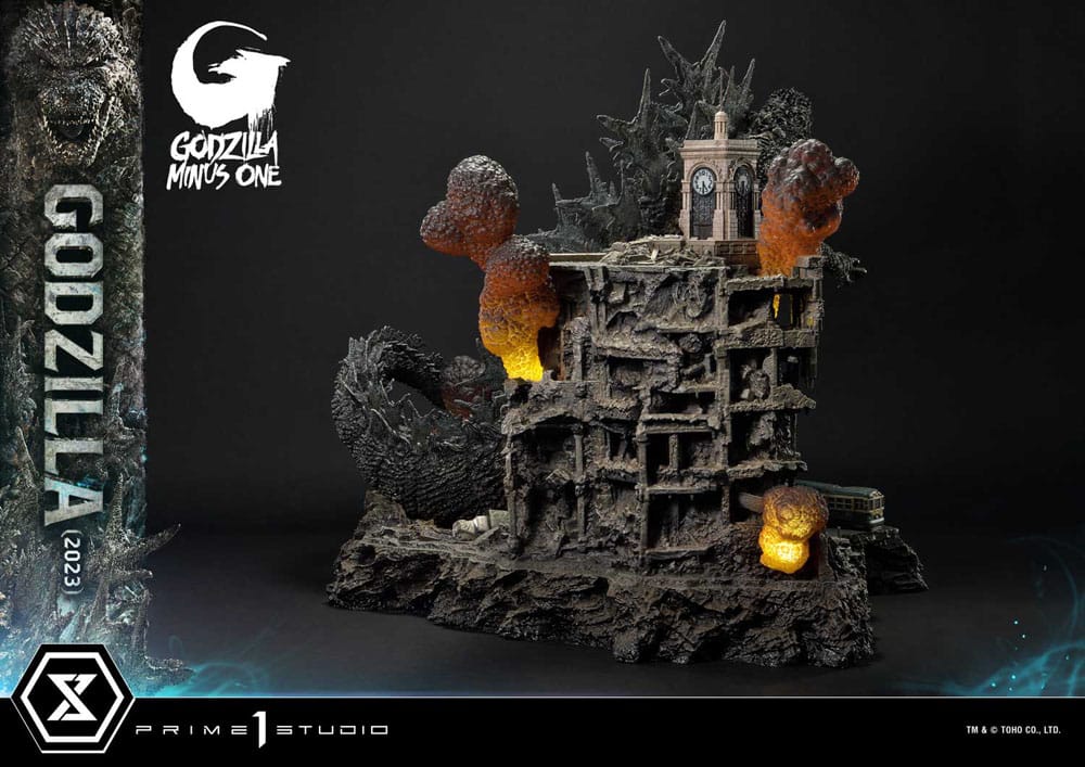 Godzilla Minus One Masterline Series Godzilla 2023 70 cm Bonus Version Diorama