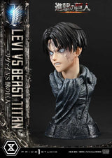 Attack on Titan Levi Versus Beast Titan 73 cm 1/4 Ultimate Premium Masterline Series Statue