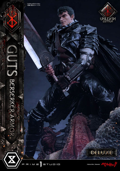 Berserk Guts Berserker Armor Unleash Edition Deluxe Version 91 cm 1/4 Statue