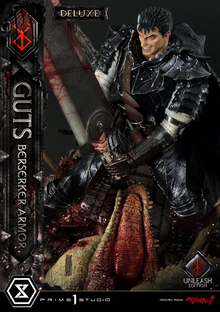 Berserk Guts Berserker Armor Unleash Edition Deluxe Version 91 cm 1/4 Statue