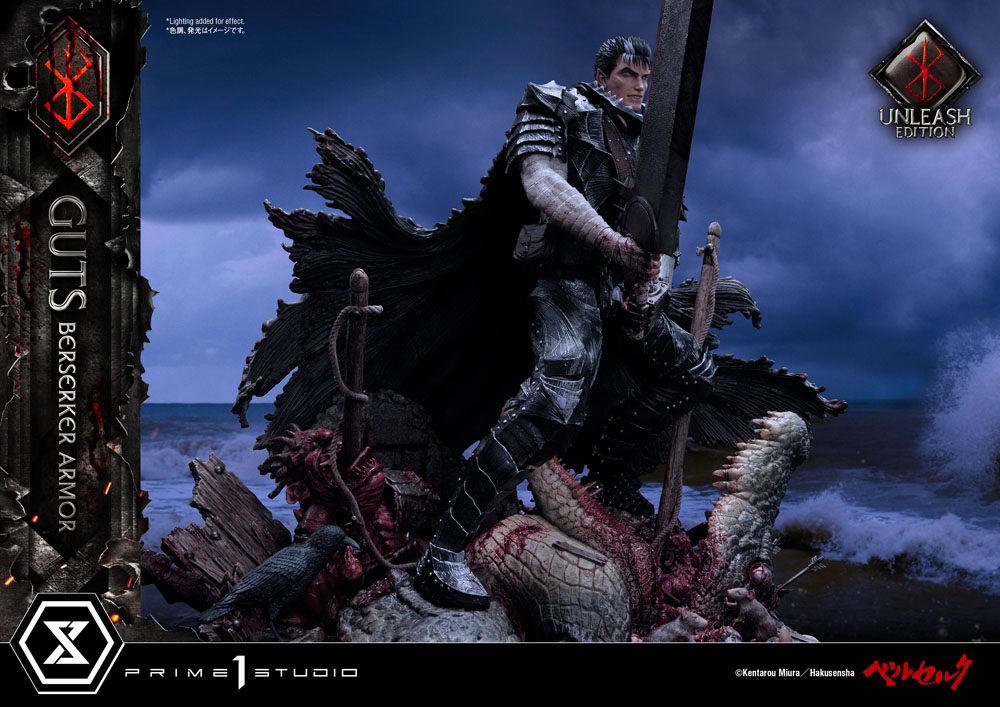 Berserk Guts Berserker Armor Unleash Edition Deluxe Version 91 cm 1/4 Statue