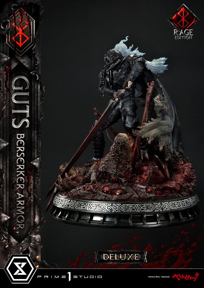 Berserk Guts Berserker Armor Rage Edition 67 cm 1/4 Deluxe Version Statue