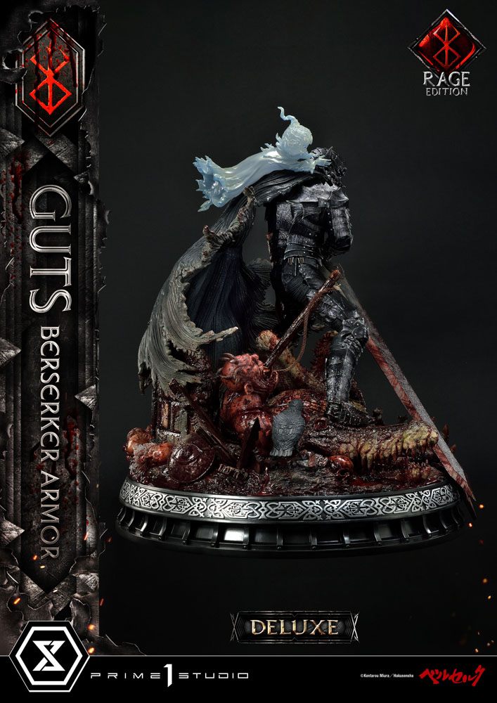 Berserk Guts Berserker Armor Rage Edition 67 cm 1/4 Deluxe Version Statue