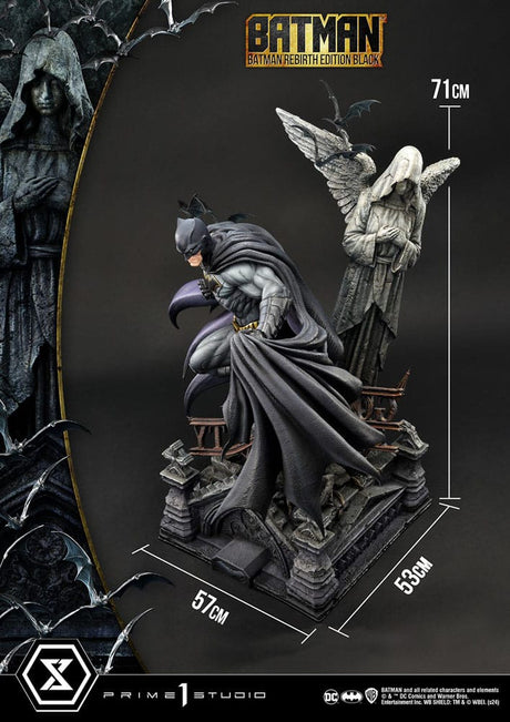 Batman Rebirth Edition Black 71 cm 1/4 Ultimate Premium Masterline Series Statue