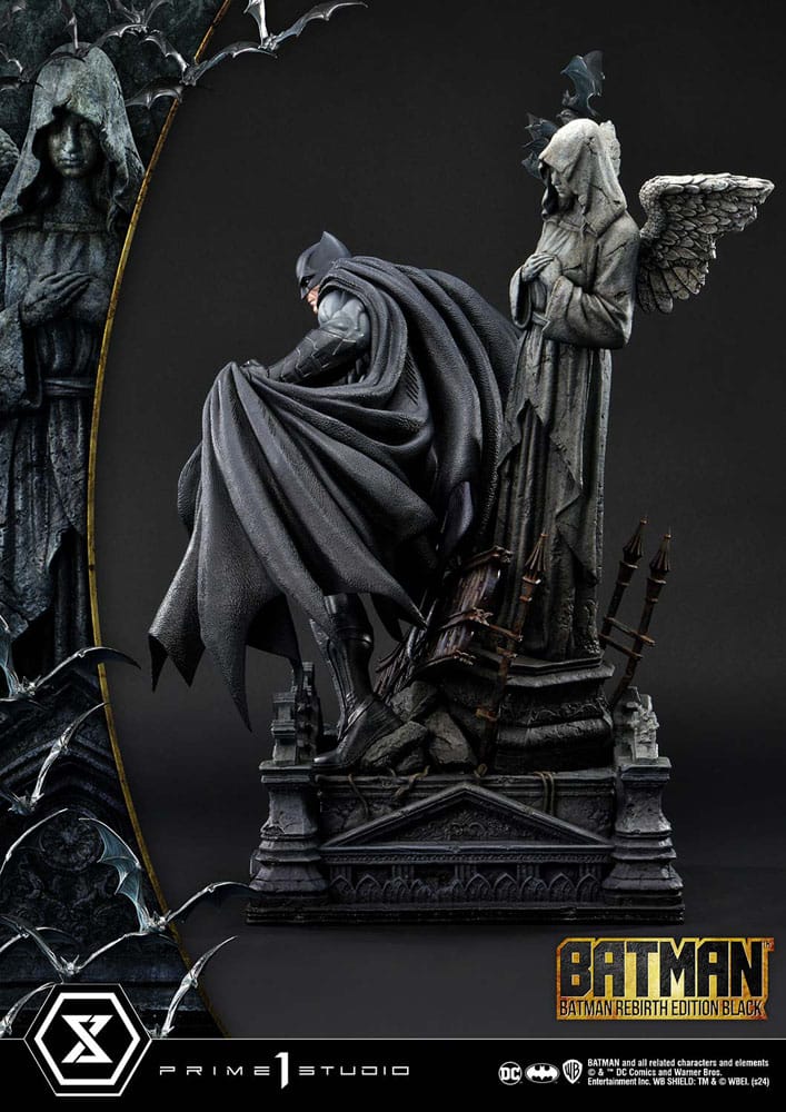 Batman Rebirth Edition Black 71 cm 1/4 Ultimate Premium Masterline Series Statue