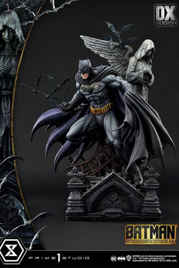 Batman Rebirth Edition Black 71 cm 1/4 Ultimate Premium Masterline Series Statue Deluxe Version