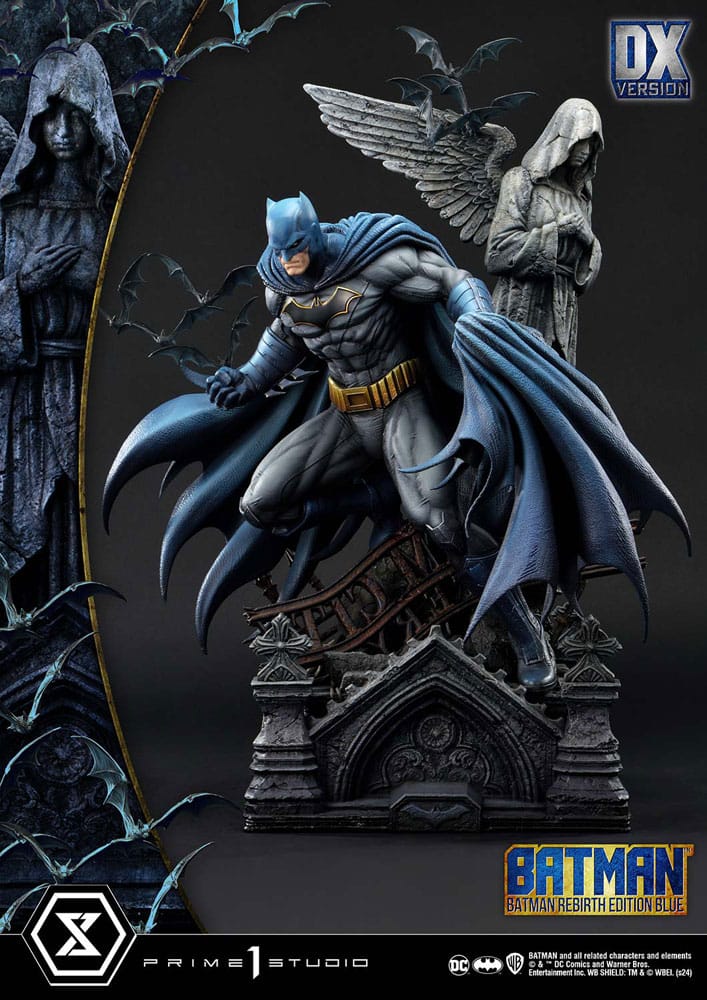 Batman Rebirth Edition Bue 71 cm 1/4 Ultimate Premium Masterline Series Statue Deluxe Version