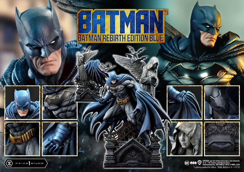 Batman Rebirth Edition Bue 71 cm 1/4 Ultimate Premium Masterline Series Statue Deluxe Version