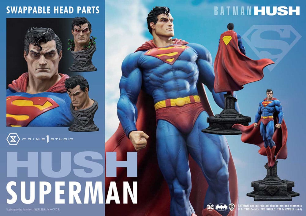 DC Comics Batman: Hush (Comic) Superman 77 cm 1/4 Premium Masterline Series Statue