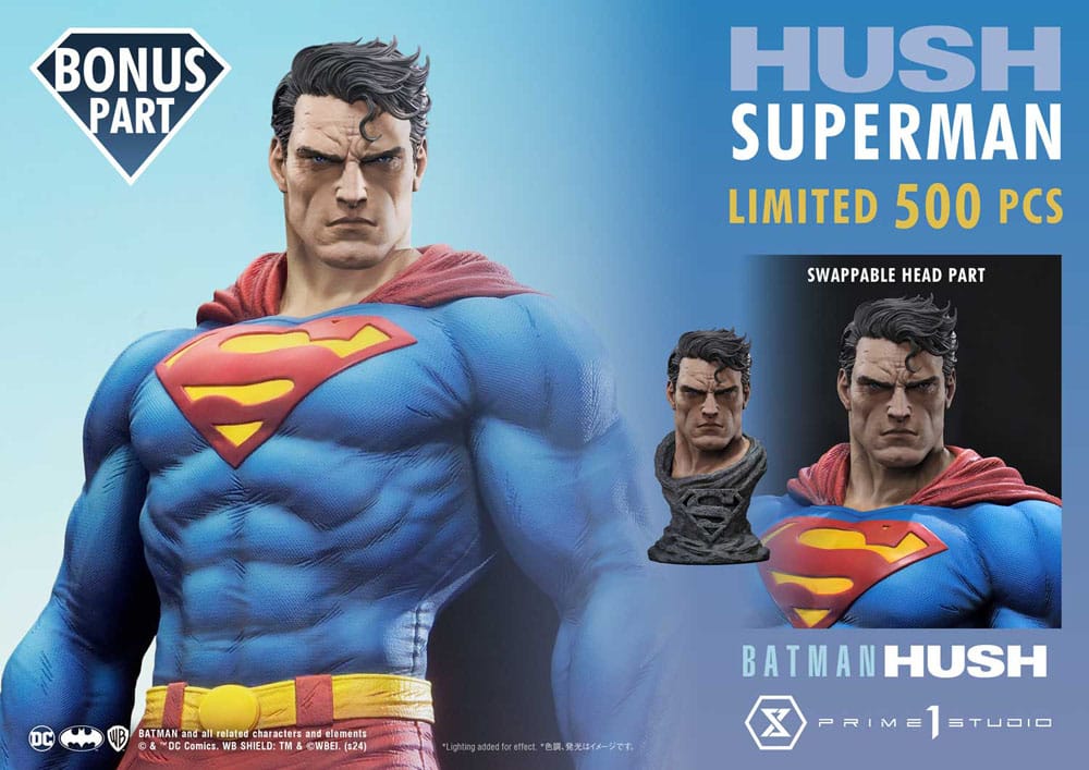 DC Comics Batman: Hush (Comic) Superman Bonus Version 77 cm 1/4 Premium Masterline Series Statue