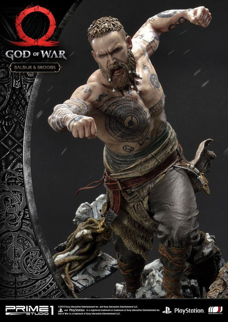 God of War 2018 Baldur & Broods 62 cm Statue