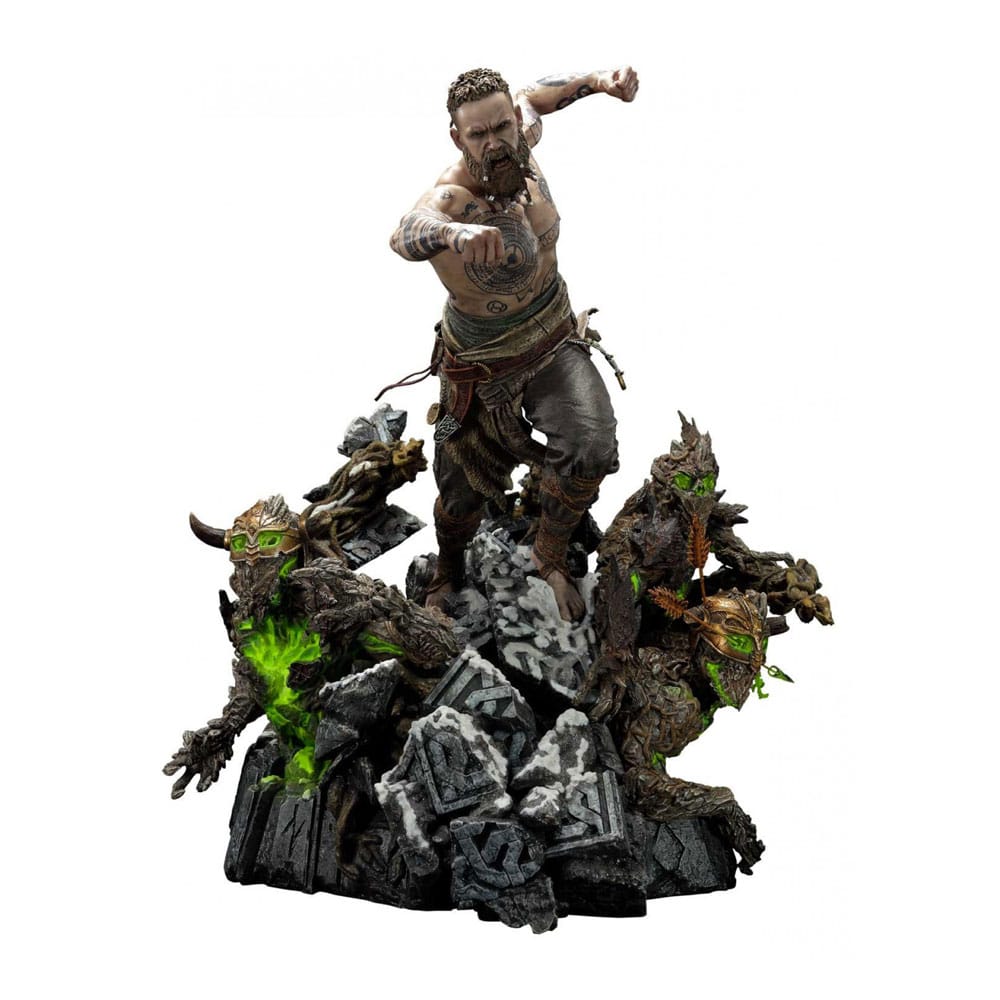 God of War 2018 Baldur & Broods Exclusive 62 cm Statue