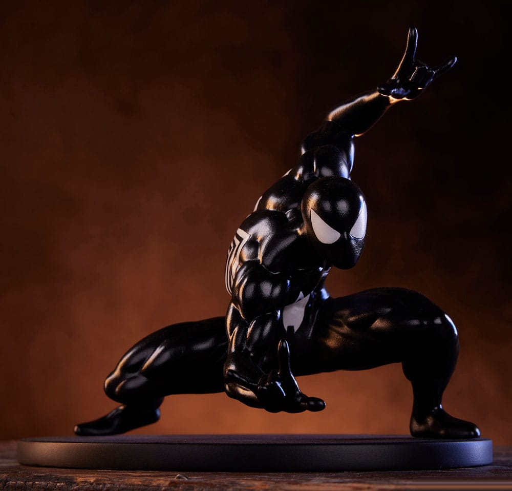 Marvel Gamerverse Classics Spider-Man (Black Suit Edition) 13cm 1/10 Scale PVC Statue