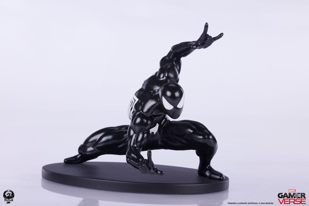 Marvel Gamerverse Classics Spider-Man (Black Suit Edition) 13cm 1/10 Scale PVC Statue