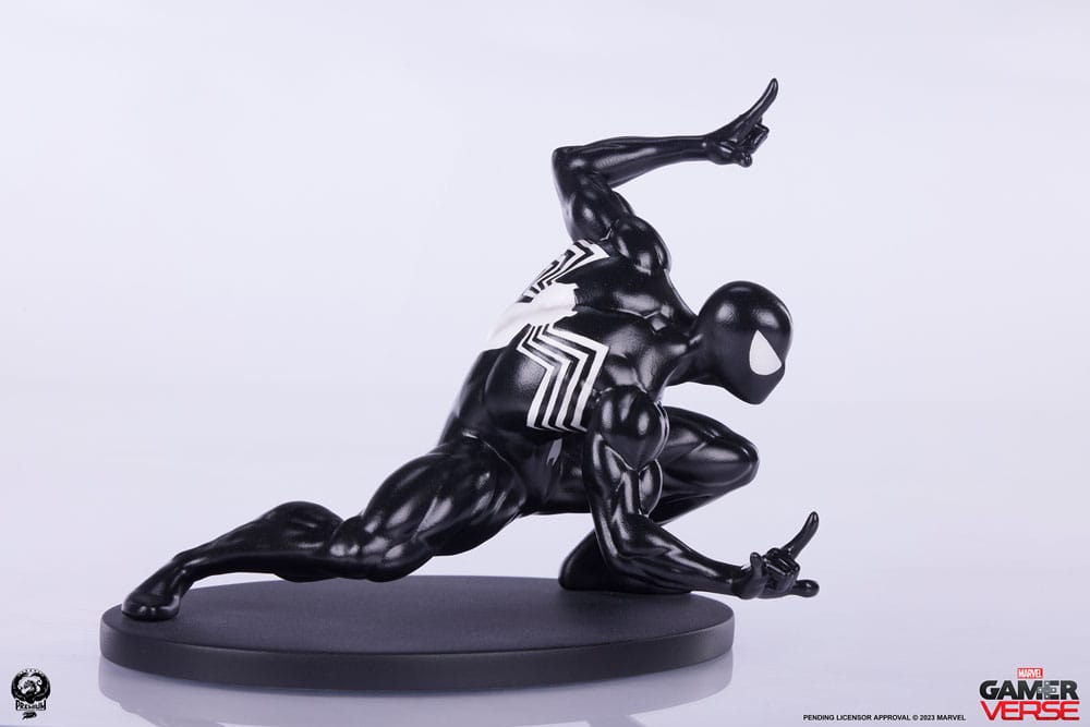 Marvel Gamerverse Classics Spider-Man (Black Suit Edition) 13cm 1/10 Scale PVC Statue