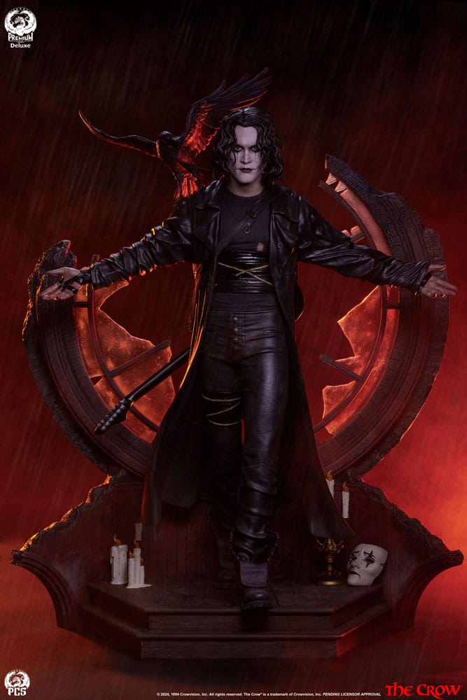 The Crow 66 cm 1/3 Deluxe Edition Epic Series Statue