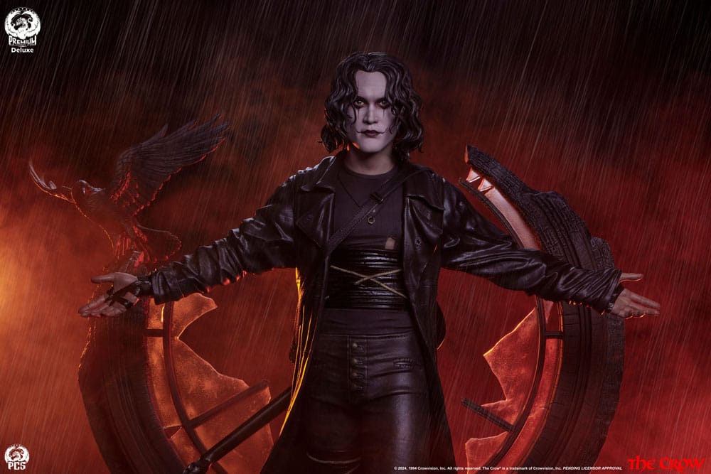 The Crow 66 cm 1/3 Deluxe Edition Epic Series Statue