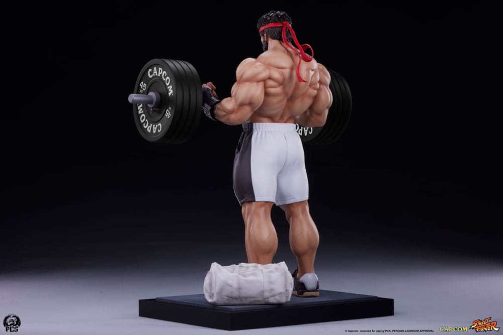 Street Fighter Ryu Battle Edition: Powerlifting 53 cm 1/4 Premier Series Statue