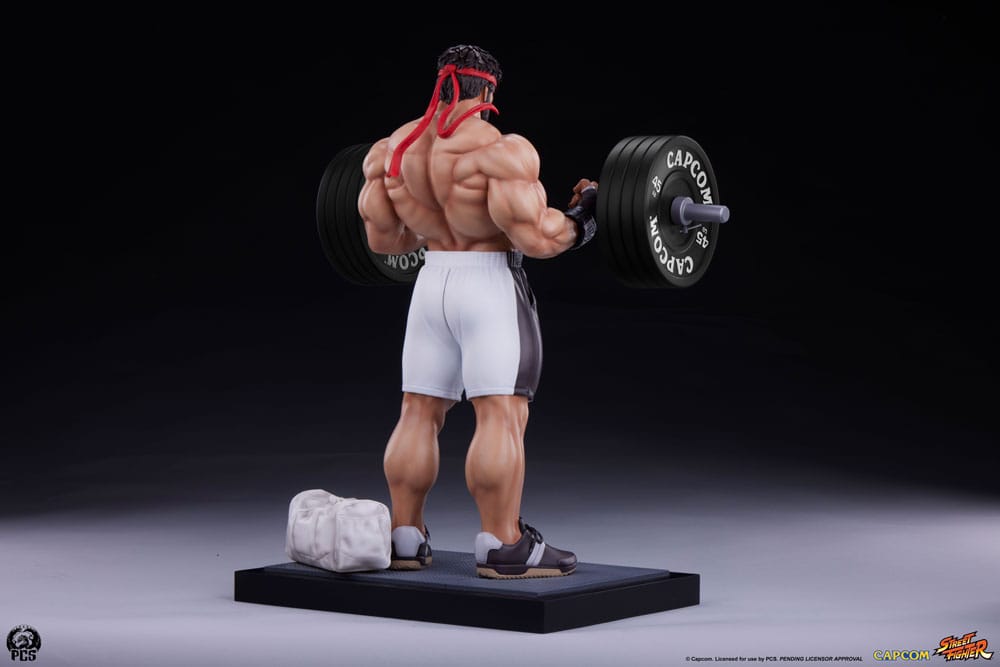 Street Fighter Ryu Battle Edition: Powerlifting 53 cm 1/4 Premier Series Statue