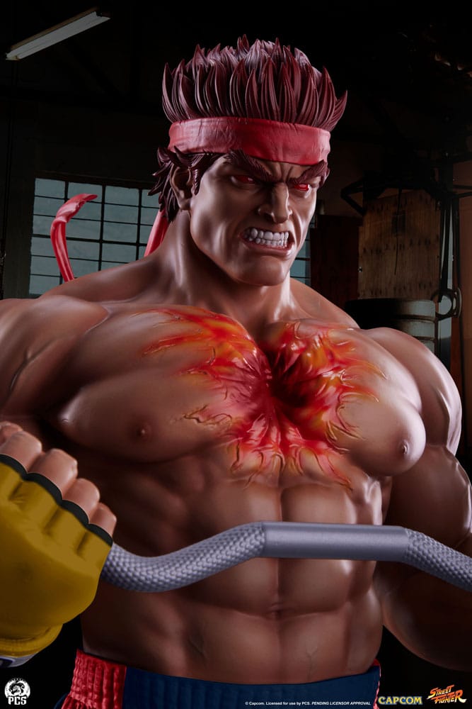 Street Fighter Evil Ryu: Powerlifting 53 cm 1/4 Premier Series Statue