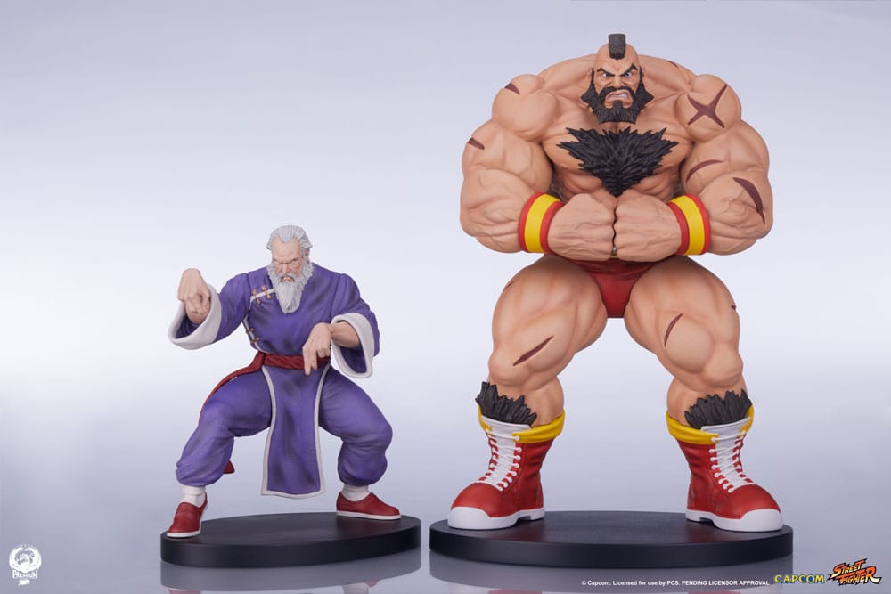 Street Fighter Street Jam Zangief & Gen 1/10 Statue Set