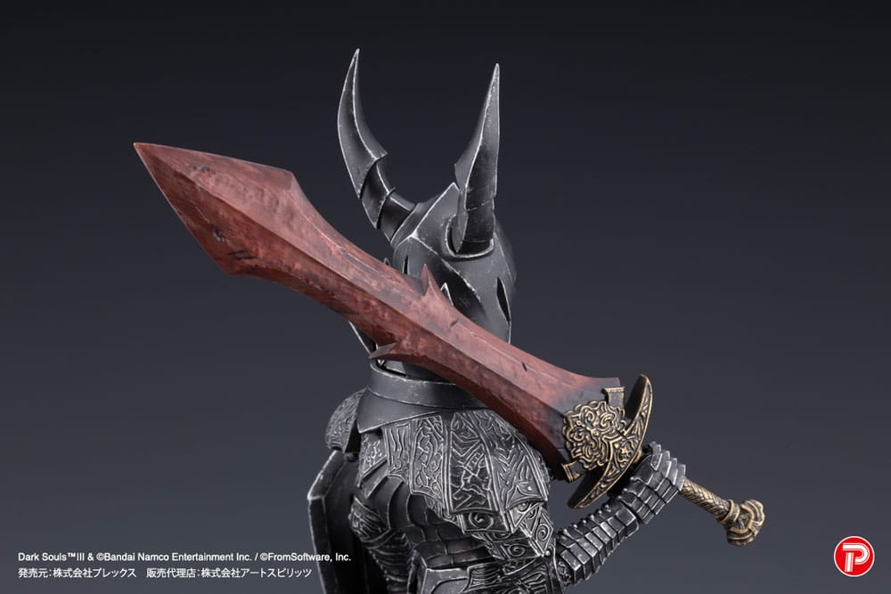 Dark Souls Q Collection Black Knight 18 cm PVC Statue