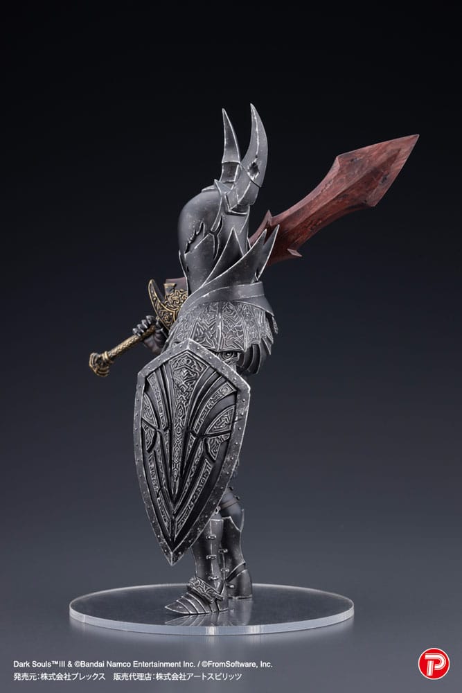 Dark Souls Q Collection Black Knight 18 cm PVC Statue