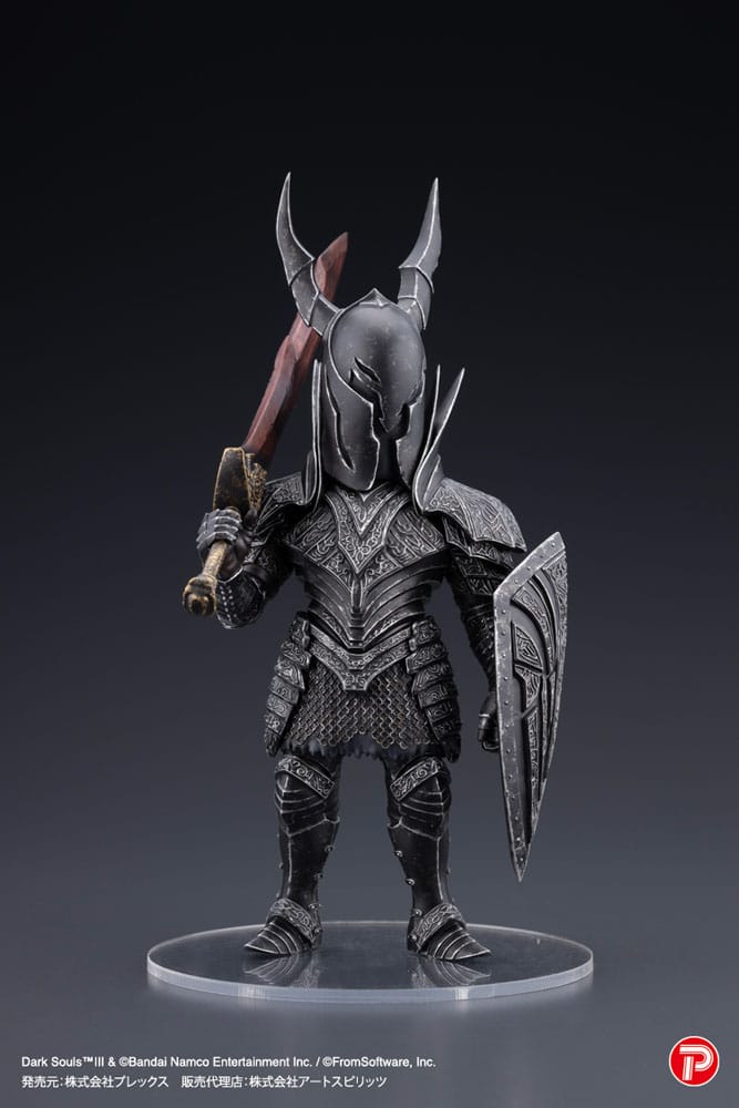 Dark Souls Q Collection Black Knight 18 cm PVC Statue