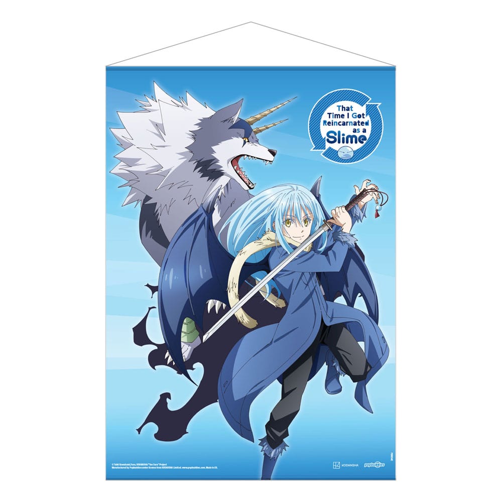 That Time I Got Reincarnated as a Slime Rimuru & Ranga 50 x 70 cm Wallscroll