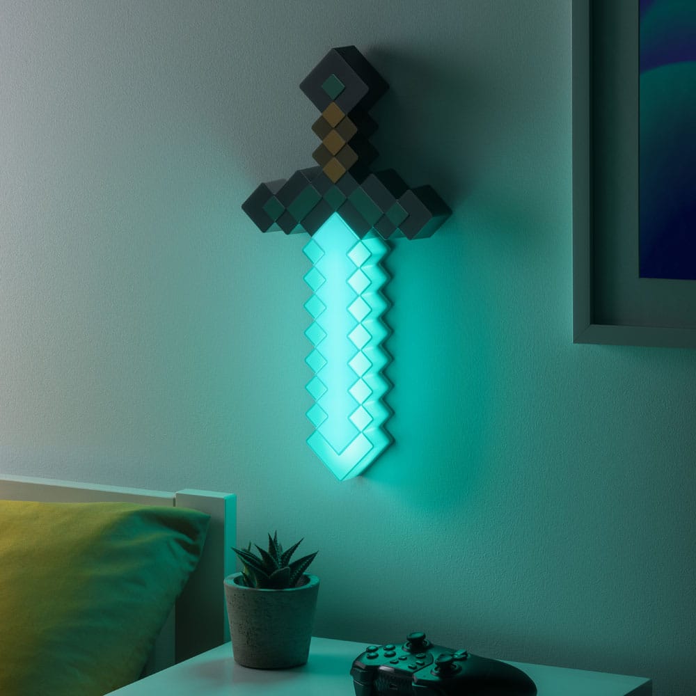 Minecraft Diamond Sword 40 cm Light