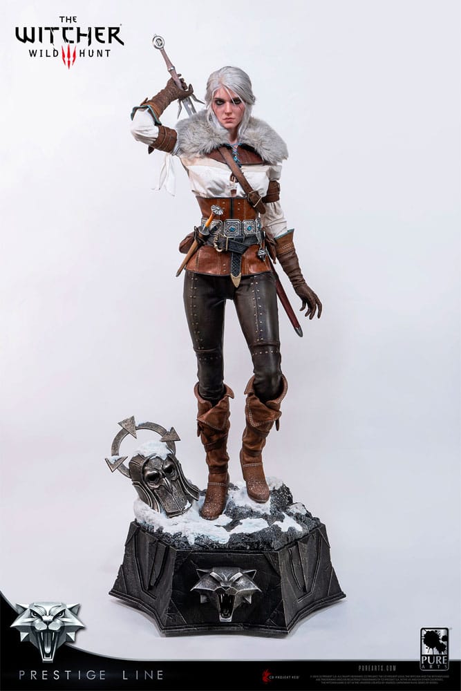 The Witcher Ciri of Cintra 111 cm 1/2 Prestige Line Statue