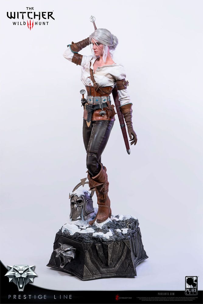 The Witcher Ciri of Cintra 111 cm 1/2 Prestige Line Statue