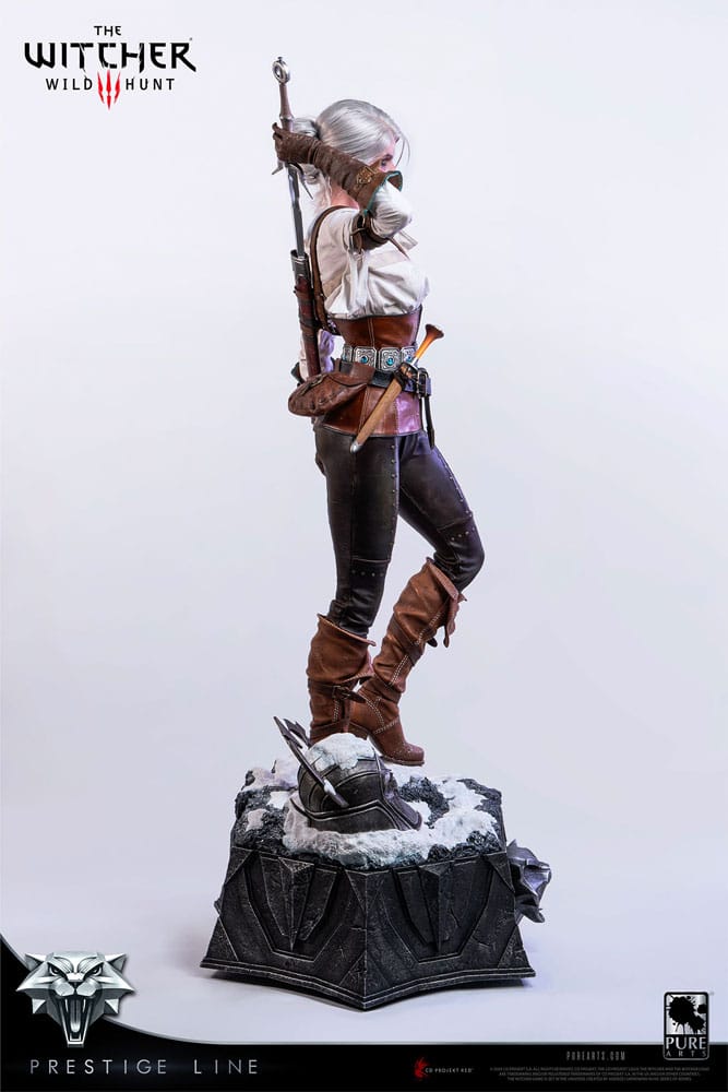 The Witcher Ciri of Cintra 111 cm 1/2 Prestige Line Statue