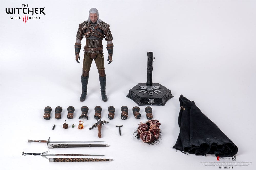 The Witcher 3 Wild Hunt Geralt of Rivia 30 cm 1/6 Action Figure