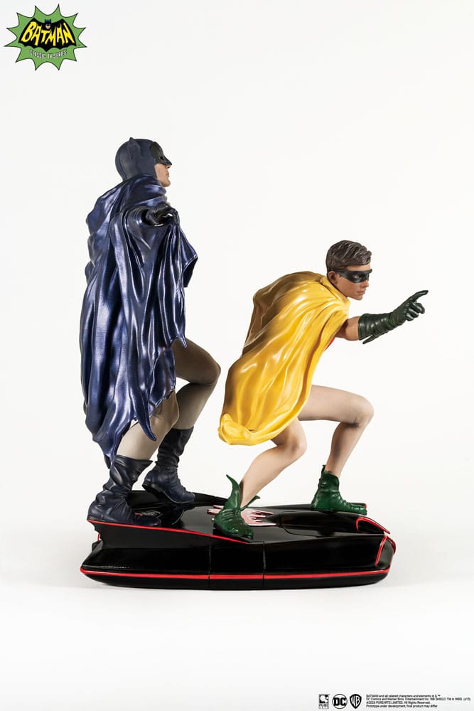 DC Comics Batman & Robin 1966 23 cm 1/8 PVC Diorama Statue