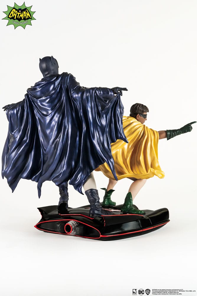 DC Comics Batman & Robin 1966 23 cm 1/8 PVC Diorama Statue