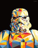 Star Wars CreArt Paint by Numbers Stormtrooper 24 x 30 cm Painting Set