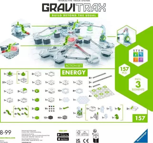 GraviTrax Energy Construction Set Action-Set