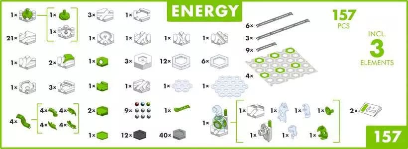 GraviTrax Energy Construction Set Action-Set